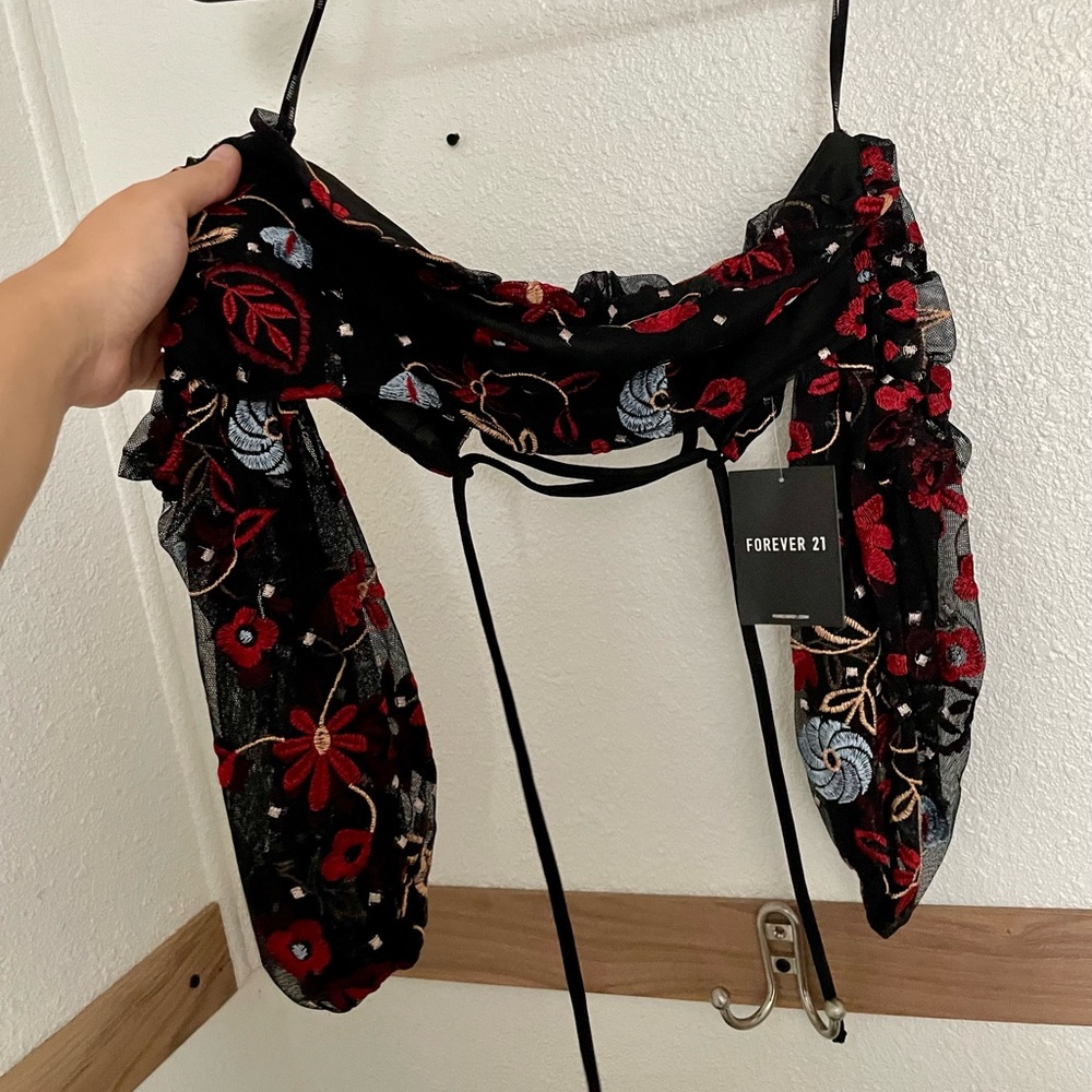 Floral Crop top